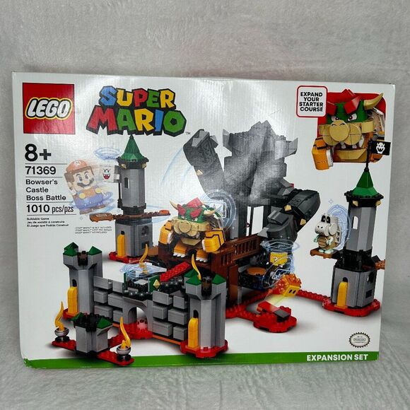 LEGO Super Mario: Bowser's Castle Boss Battle Expansion Set, 1010 pieces - Picture 1 of 3